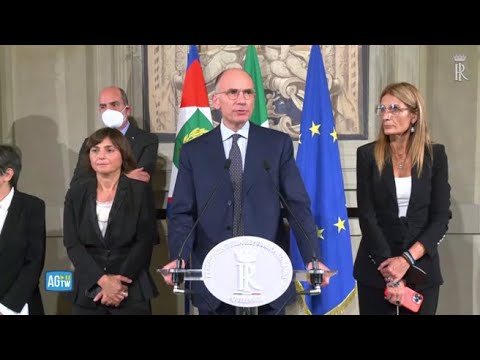 Consultazioni, Letta a Mattarella: «Grande preoccupazione per il momento che stiamo vivendo»
