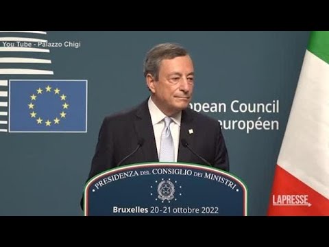 Consiglio Ue, Draghi e il saluto dei leader europei: «All’arrivederci ho risposto grazie»