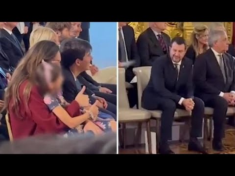 Salvini fa l’occhiolino e Francesca Verdini risponde con un pollice in su
