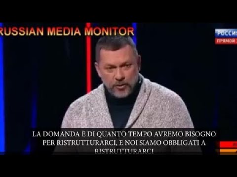 Ucraina, la tv russa ammette: «Guerra lunga, dobbiamo fermarci e riorganizzarci»