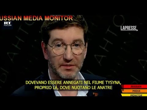 «I bambini ucraini devono essere annegati», le parole dell’anchorman di Russia Today