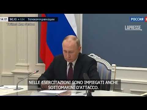 Russia, Putin segue le esercitazioni nucleari