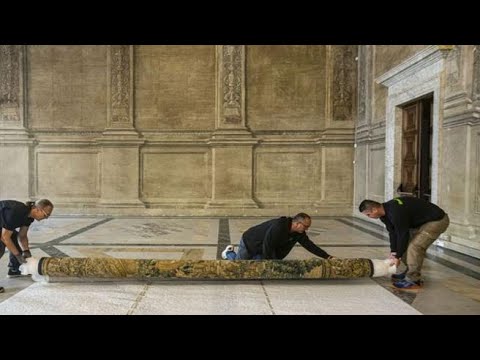 Palazzo Venezia: svelati in anteprima gli arazzi-capolavori