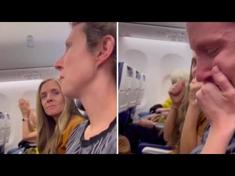 L’annuncio speciale di un pilota in aereo: sua moglie sconfigge il cancro al seno e lui lo…