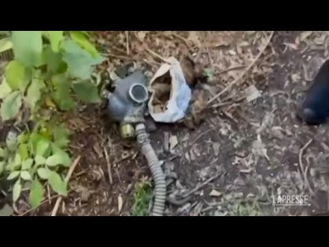 Ucraina, presunta camera di tortura russa nel villaggio di Pisky-Radkivski