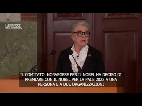 Nobel per la pace al bielorusso Ales Bialiatski: l’annucio a Oslo