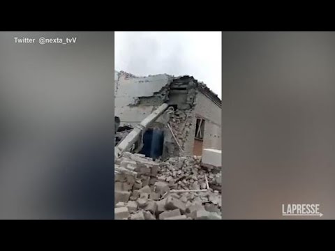 Droni russi sulla centrale termoelettrica di Vinnytsia