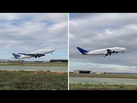Taranto, il Boeing perde una ruota durante il decollo