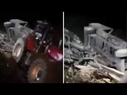 Missili russi in Polonia, il video del cratere lasciato dopo l’esplosione