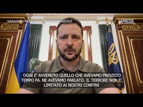Missili russi in Polonia, Zelensky: «Avevamo avvertito, il terrore non è solo nei nostri confini»
