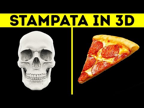 Da Tessuti Umani a Pizza Commestibile: Oggetti Stampati in 3D