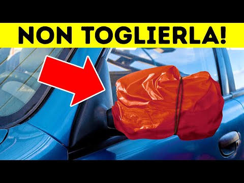 Se Vedi un Oggetto Colorato su un’Auto, Ecco Cosa Significa