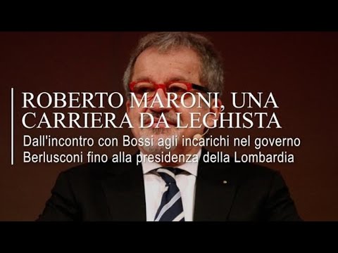 Roberto Maroni, tutta la vita nella Lega