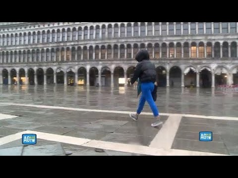 A Venezia marea record, ma il Mose salva la città dall’acqua alta