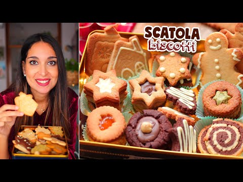 SCATOLA BISCOTTI SENZA UOVA 🎄 | Regalo di Natale Fatto in Casa | Economico e facilissimo