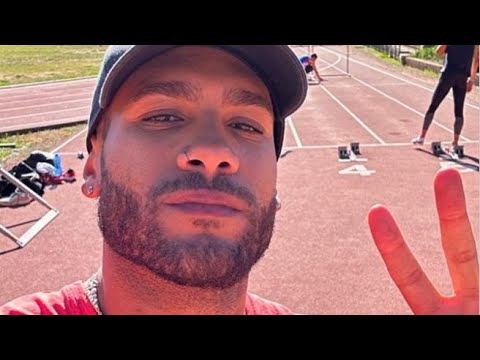Marcell Jacobs, toast, allenamento e crioterapia: la  giornata del campione