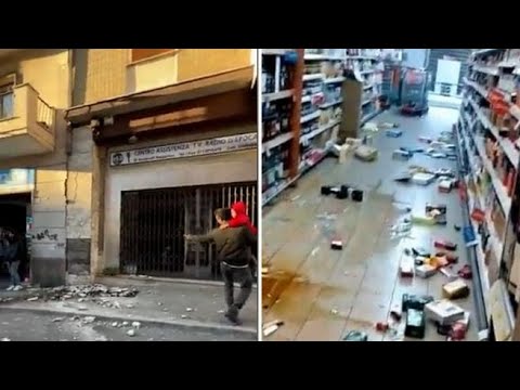 Dai calcinacci in stazione ai danni al supermercato: gli effetti del sisma ad Ancona