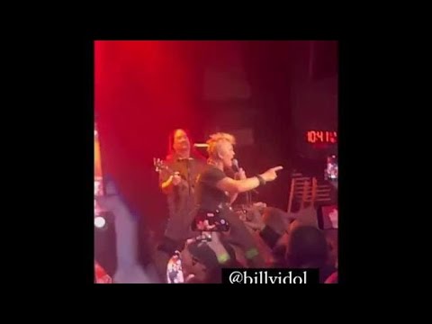 Maneskin, l’omaggio di Damiano a Billy Idol