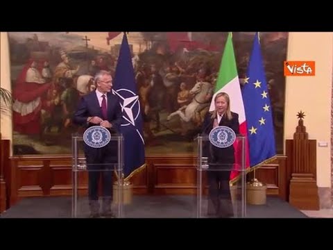 «Alessia Piperno sta tornando a casa», L’annuncio di Meloni in conferenza stampa con Stoltenberg