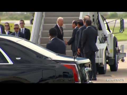 Biden arriva in Cambogia per il vertice dell’Asean