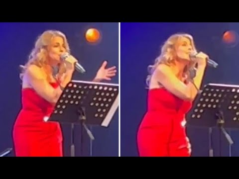Claudia Gerini canta Minuetto, struggente omaggio a Mia Martini e Franco Califano