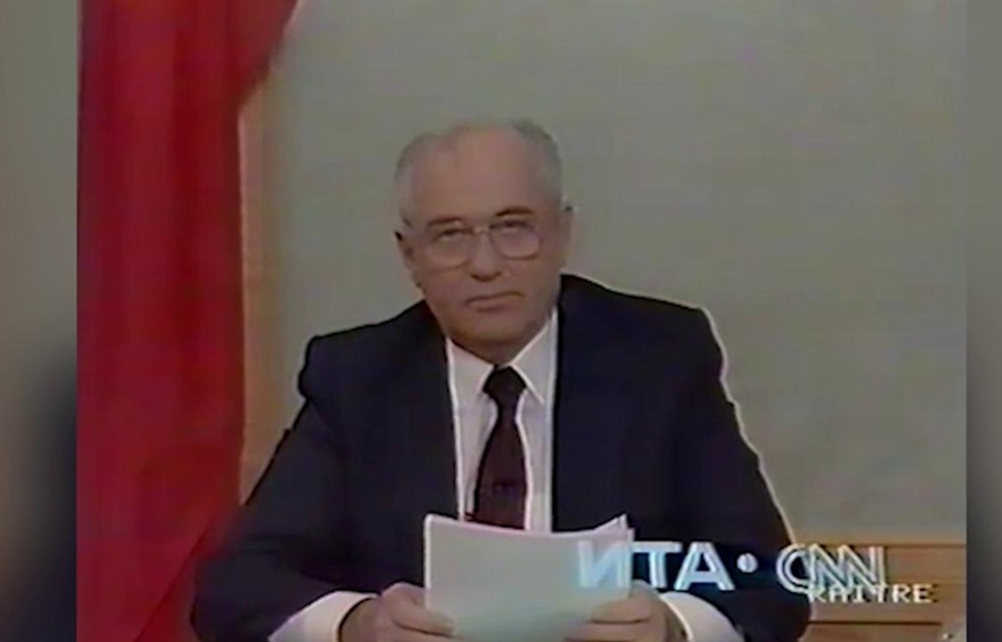 Le dimissioni di Michail Gorbačëv