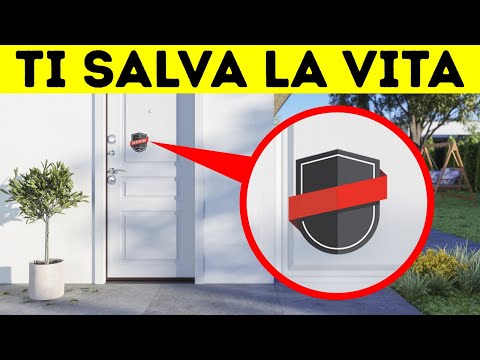 Metti Questo Adesivo sulla Porta, Ti Terrà al Sicuro