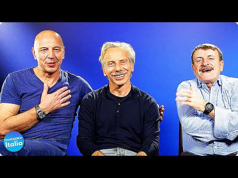 Aldo, Giovanni e Giacomo Parlano de IL GRANDE GIORNO (2022) Intervista con Massimo Venier e Il Cast