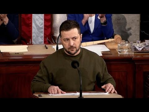 Zelensky al Congresso Usa: «L’Ucraina non si arrenderà mai»