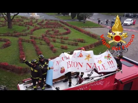 I Vigili del Fuoco al Civile per Natale