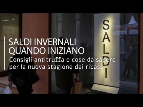 Saldi invernali al via il 5 gennaio in quasi tutte le regioni: tutte le cose da sapere