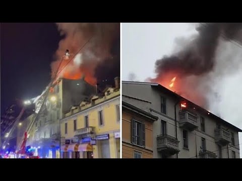 Milano, incendio in palazzina in via Ripamonti: tutti evacuati