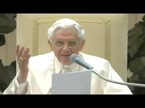 Prima uscita pubblica di Benedetto XVI dopo l’annuncio delle dimissioni