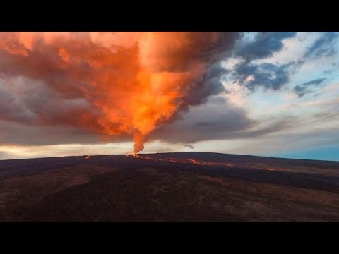 Hawaii, satelliti ed elicotteri per mappare il Mauna Loa