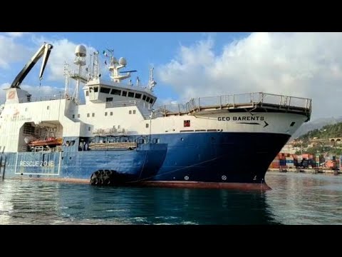 La Geo Barents attracca a Salerno: 248 le persone a bordo
