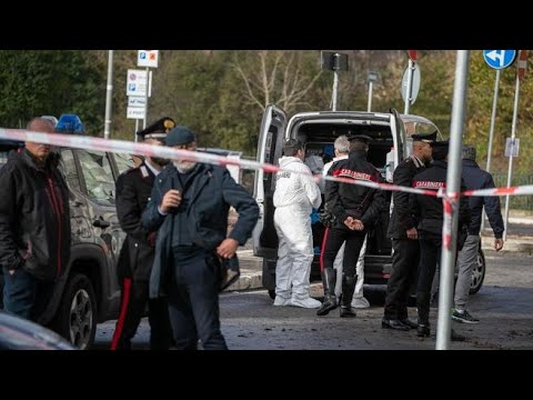 Il gazebo dove si è consumata la tragedia di Fidene (Roma)