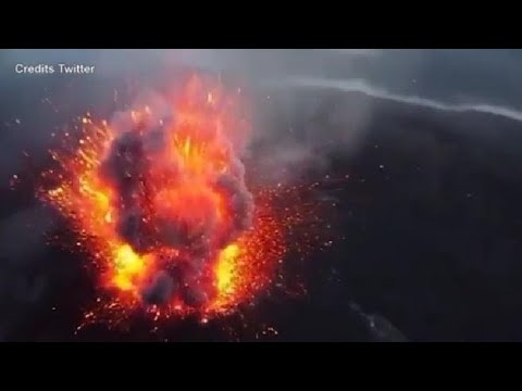 Guatemala, la spettacolare eruzione del vulcano Fuego