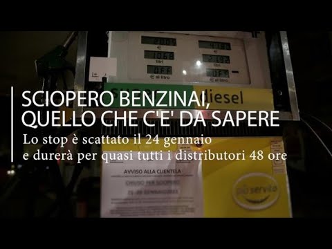 Sciopero dei benzinai, tutto quello che c’è da sapere