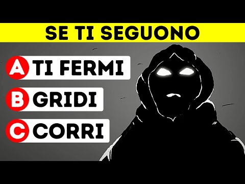 Saresti in Grado di Sfuggire a Qualcuno che Ti Insegue? || Quiz sulla Sicurezza