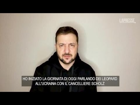 Ucraina, Zelensky: «Ora serve velocità nell’invio dei carri armati»