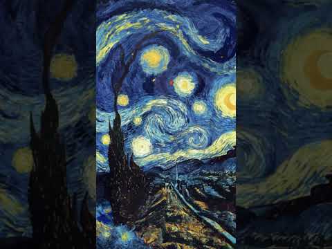 Il Modo Migliore per Guardare “La Notte Stellata” di Van Gogh! #arte #classici #shorts