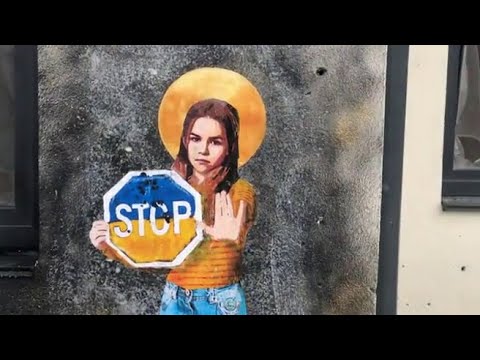Tvboy, spuntano a Kiev 15 opere dello street artist italiano