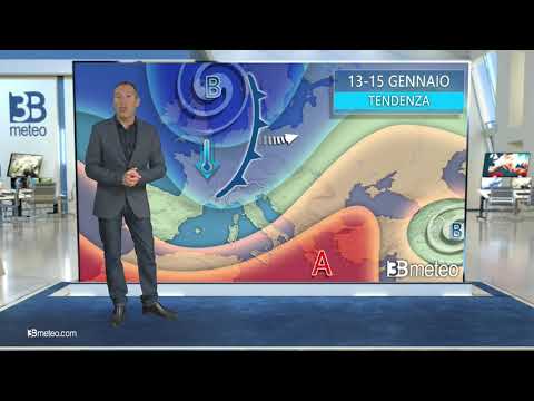 Tendenza meteo per il weekend 13 – 15 gennaio