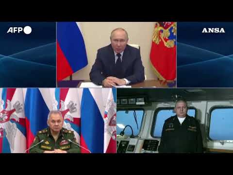 Putin schiera nave da guerra con missili ipersonici