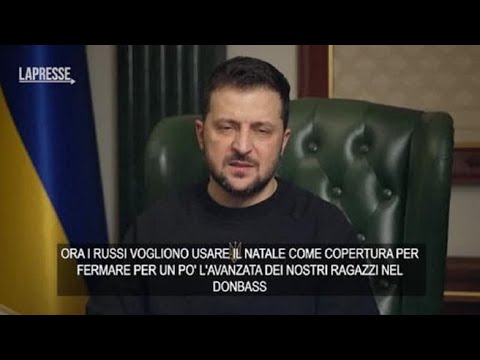 Ucraina, Zelensky: «Tregua russa serve solo a preparare nuovi attacchi»