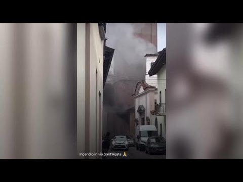 Martinengo, incendio in sagrestia