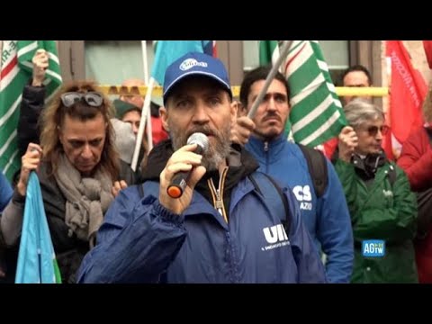 Roma, in piazza i lavoratori del comparto sicurezza: «Per 1200 euro al mese costretti a lavorare…