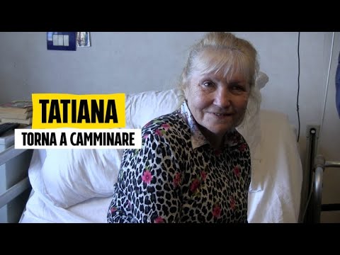 Tatiana dall’Ucraina a Napoli per tornare a camminare: “Voglio ringraziare tutti gli italiani”