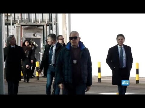 Open Arms, l’arrivo di Giuseppe Conte nell’aula bunker di Palermo