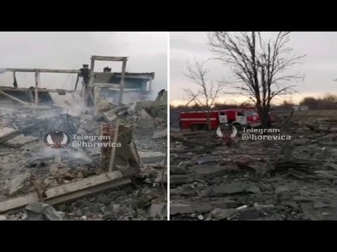 Base militare russa distrutta nel Donetsk, l’attacco ucraino durante il cenone di  Capodanno